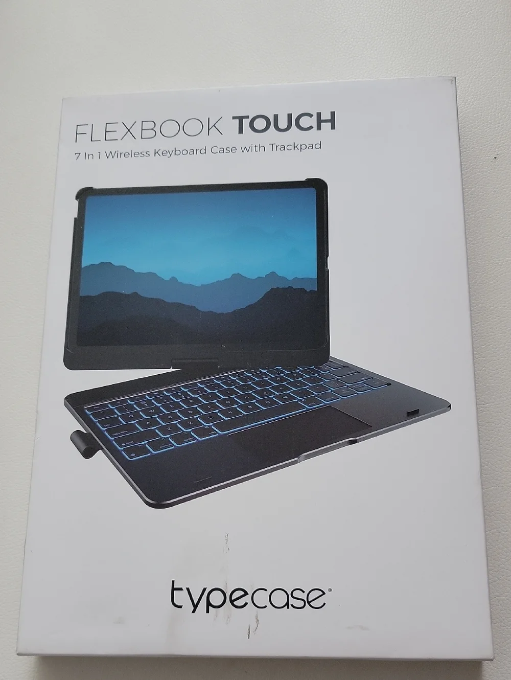 Typecase Flexbook Touch Wireless Keyboard Case w/Trackpad, L Pink Ipad 10.9